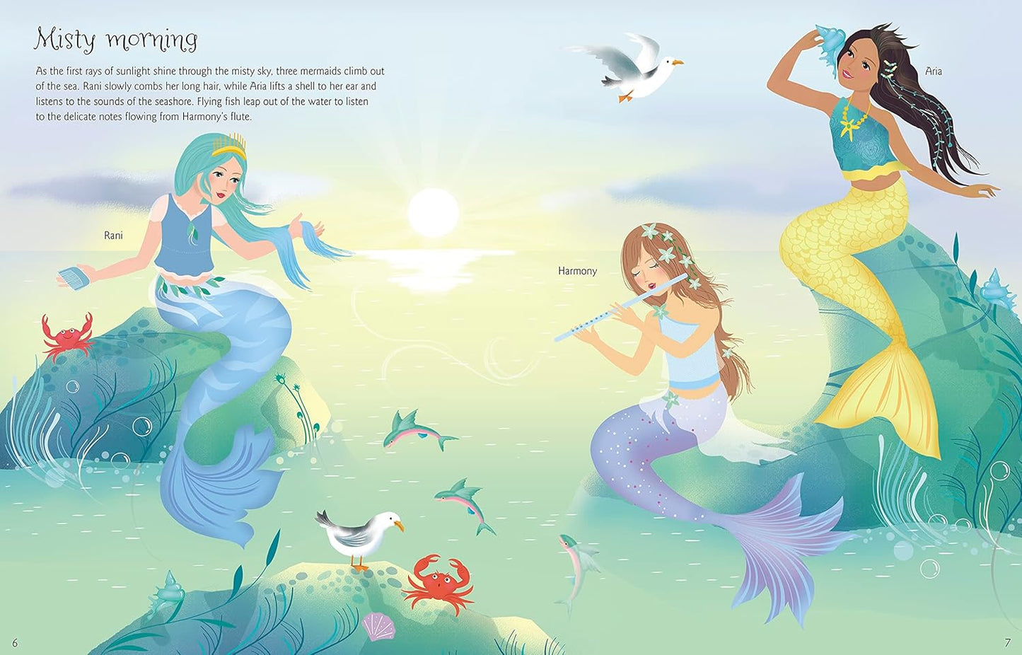 Sticker Dolly Dressing: Mermaids
