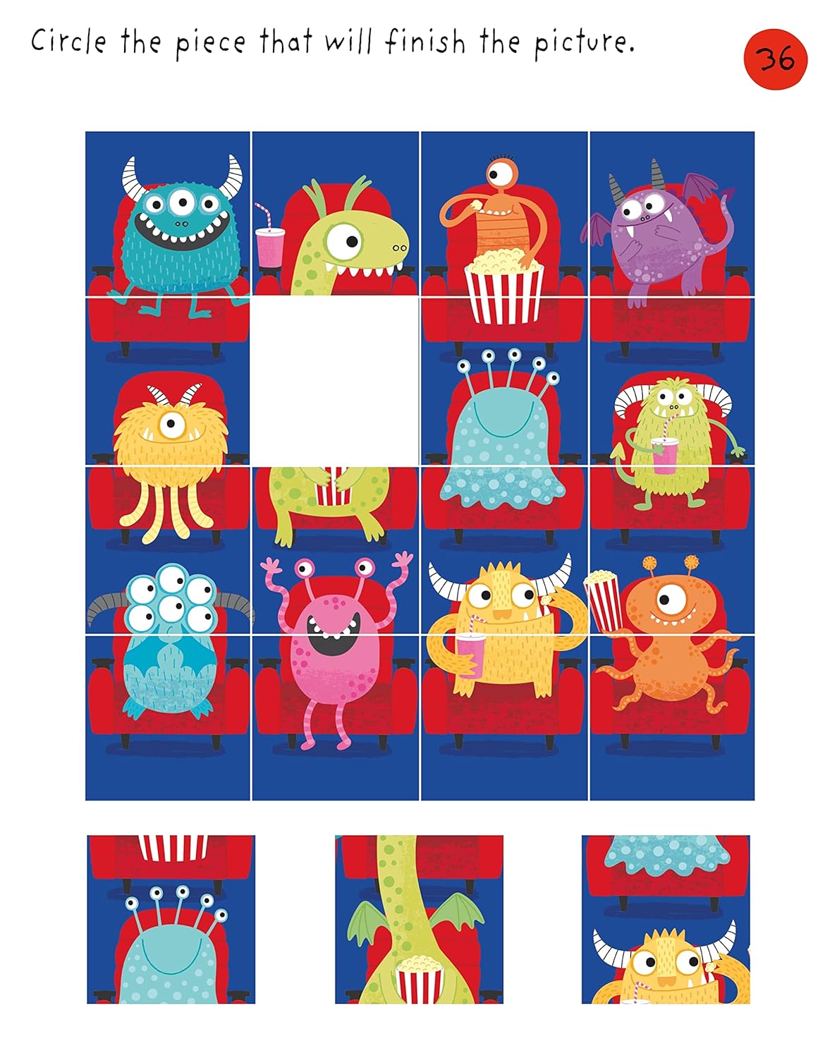 Little Children's Halloween Puzzles