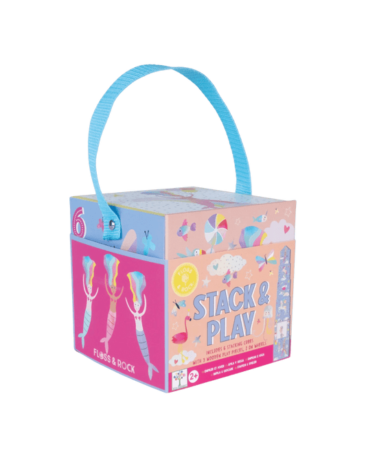 Floss and Rock- Stacking Cubes - Fantasy