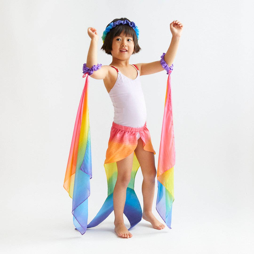 Rainbow Wrist Streamers