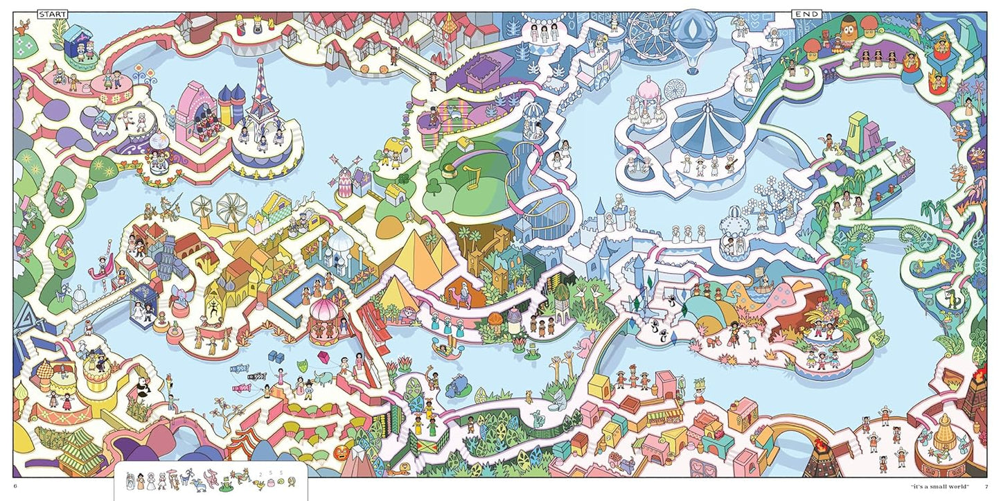 Disney Parks Mazes Book