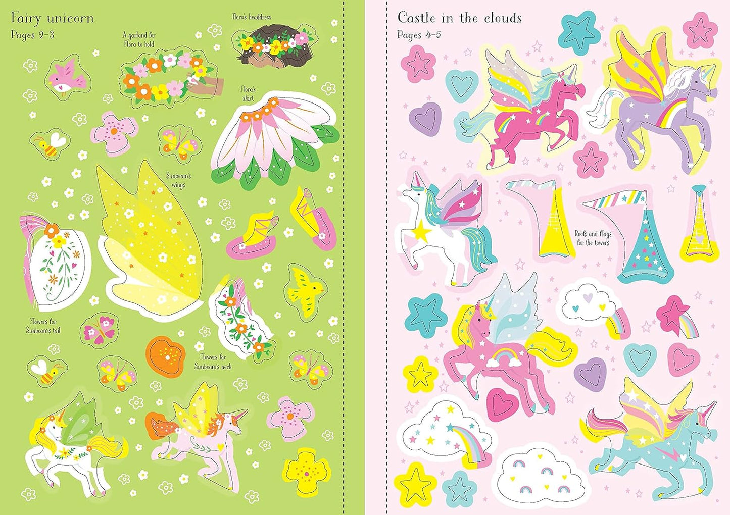 Little Sticker Dolly Dressing Unicorns
