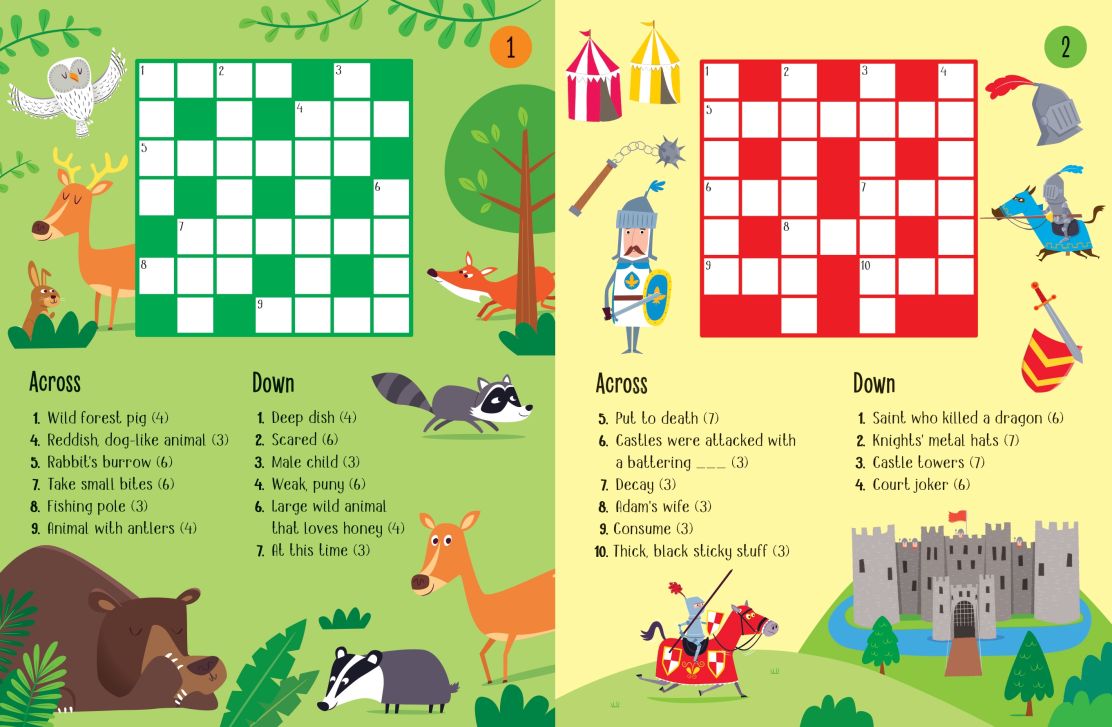 Usborne Minis - Crossword