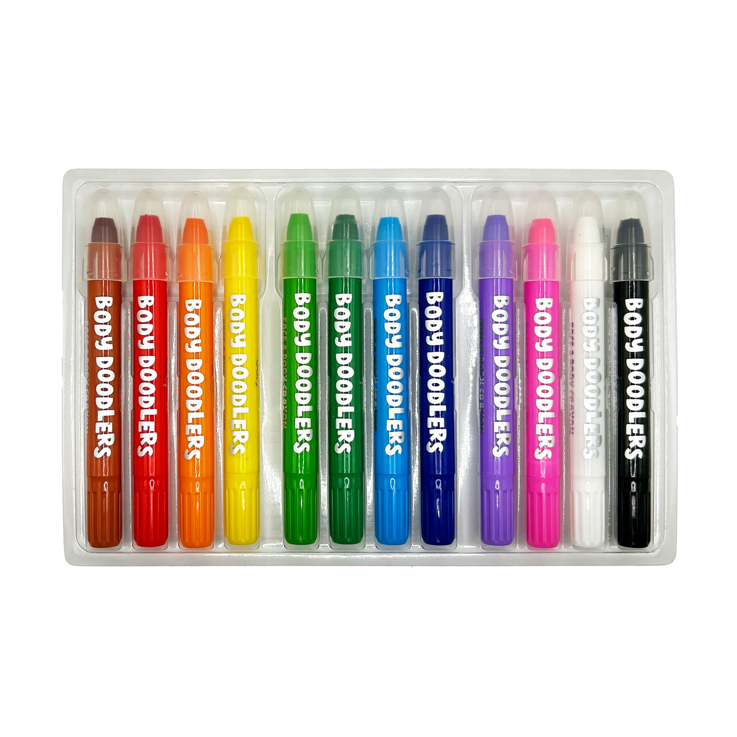 Body Doodlers Face & Body Crayons - Set of 12