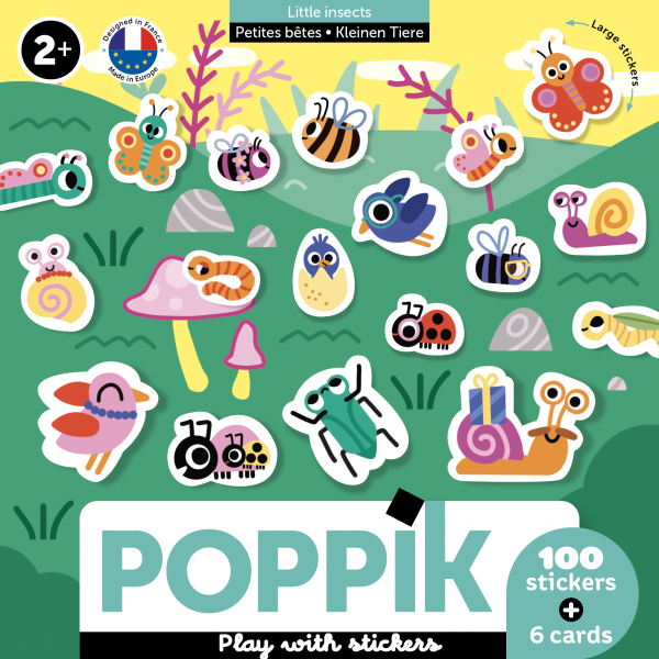 Play with Stickers -Little insects