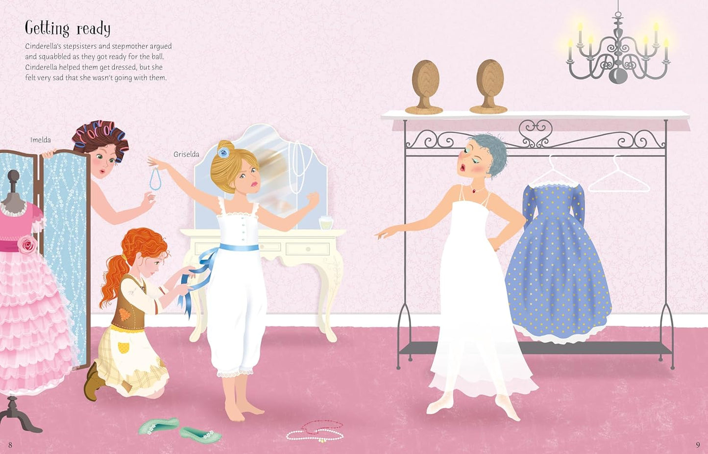 Sticker Dolly Dressing Cinderella: A Magical Interactive Sticker Adaptation of the Classic Fairy Tale