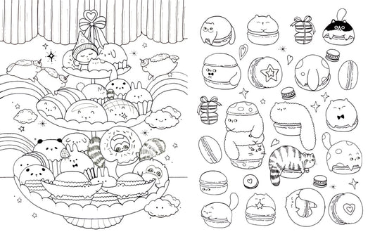 A Million Kawaii Cuties
The Sweetest Things to Color