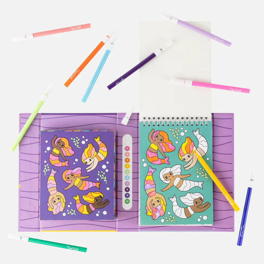 Colour by Numbers - MERMAIDS AND FRIENDS