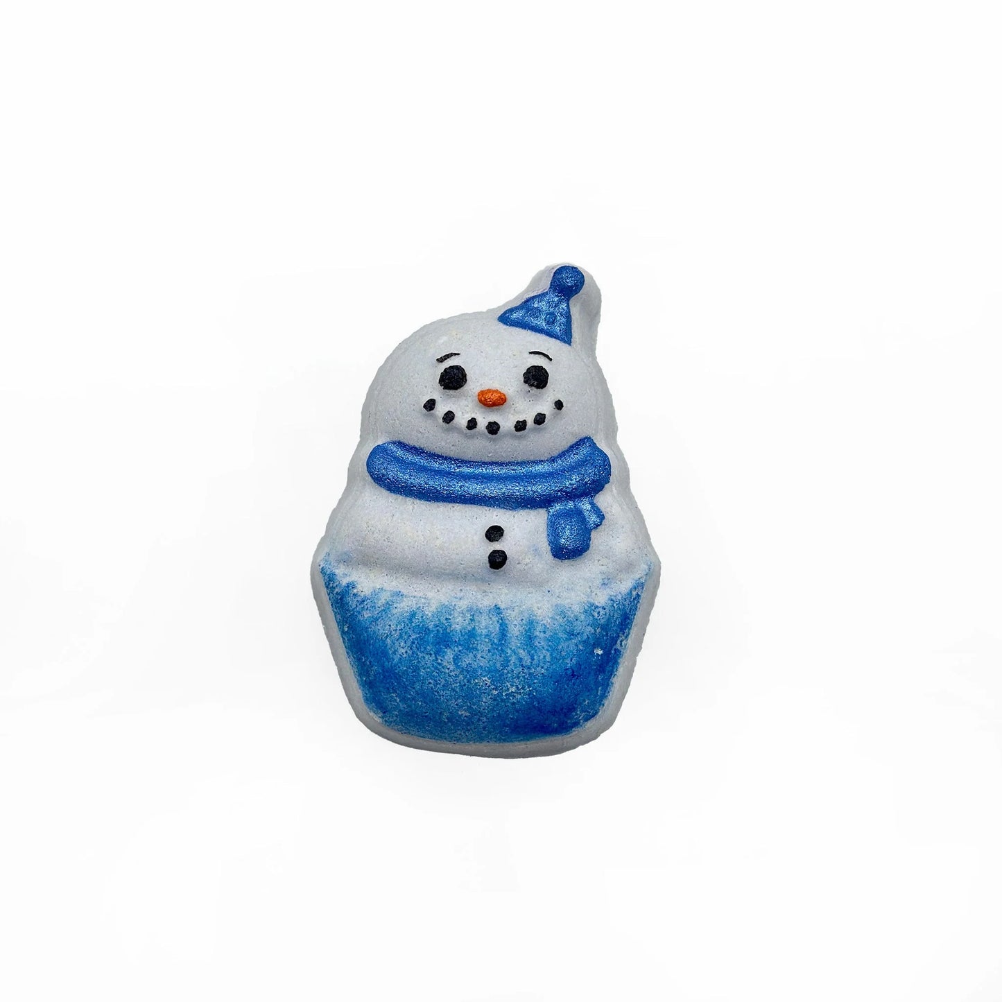 Christmas Bath Bomb - Snowman Cupcake