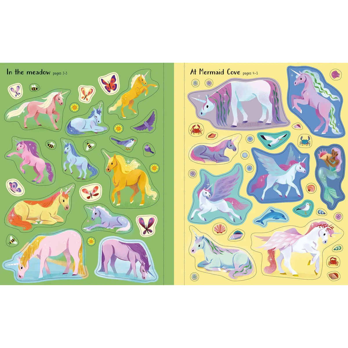 First Sticker Book Unicorns