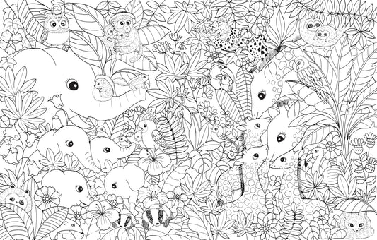 A Million Baby Animals
Little Creatures to Color