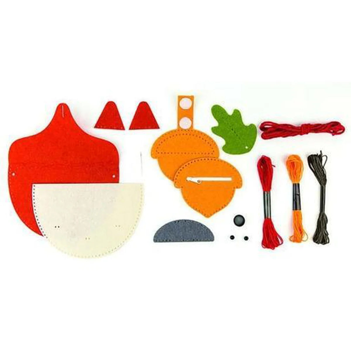 Woodlands Fox My Felt Bag Set Suitcase