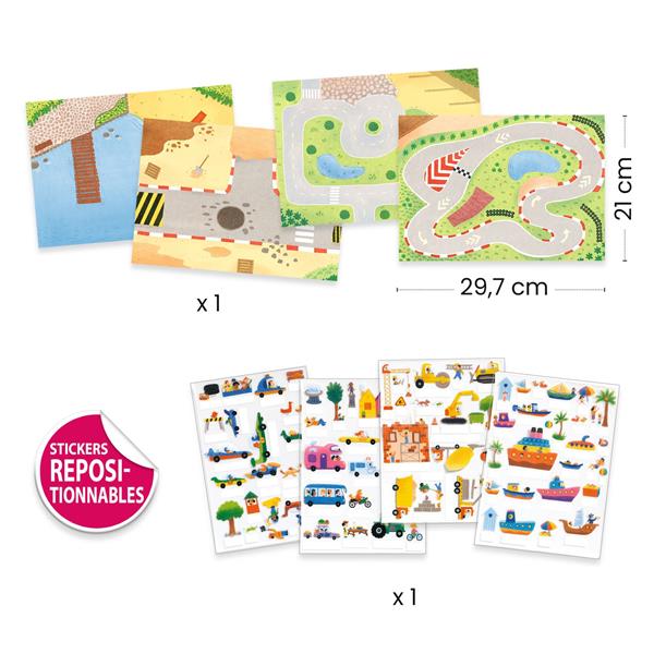 Stickers Lift-up / Vehicles