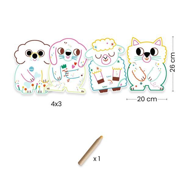 Colouring / Domestic animals