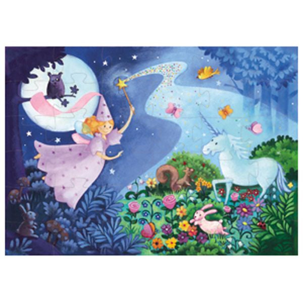 Djeco Silhouette Puzzle / Fairy / 36 pcs