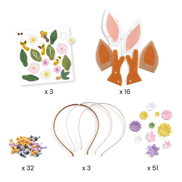 DIY / Headbands / Flower friends