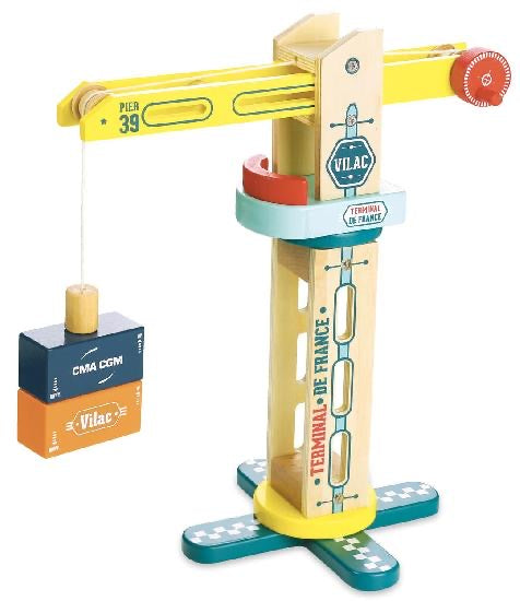 Vilacity Wooden Crane
