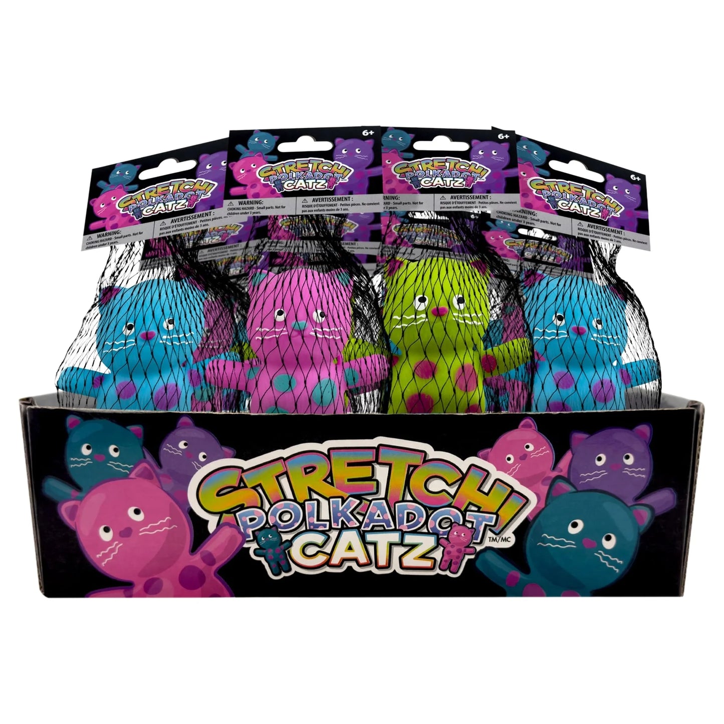 Stretchi Polka Dot Catz