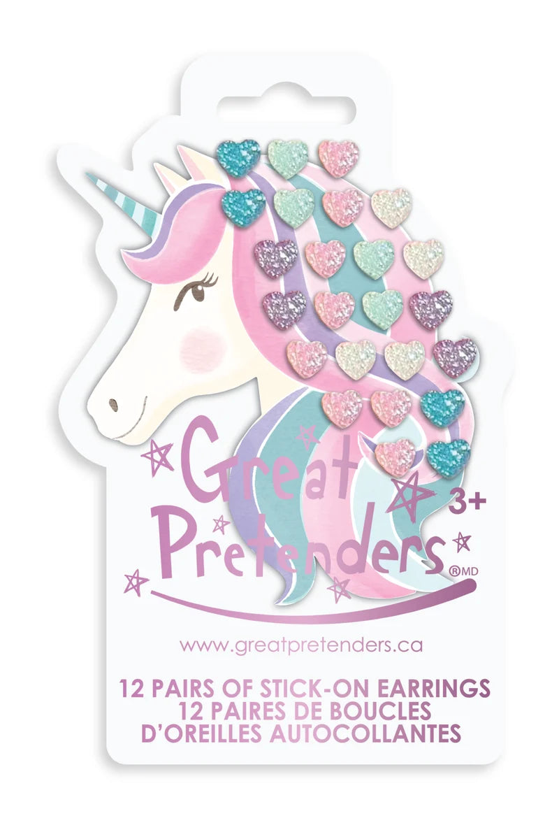 Great Pretenders Rhinestone Royalty Sticker Earrings