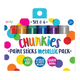 Chunkies Paint Sticks - Metallic - Set of 6
