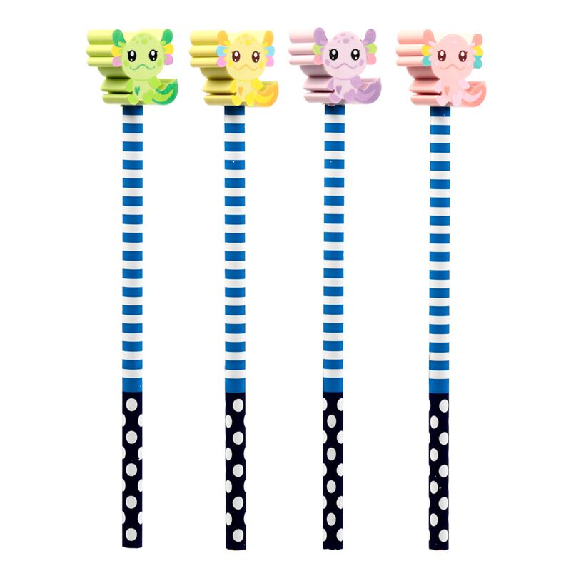 Axolotl Pencil & Eraser Topper