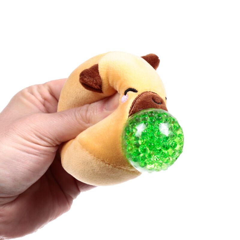 Queasy Squeezies Adoramals Capybara Plush Squeezy Toy