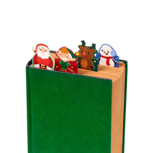 Jingle Bunch Christmas Magnetic Bookmark Set