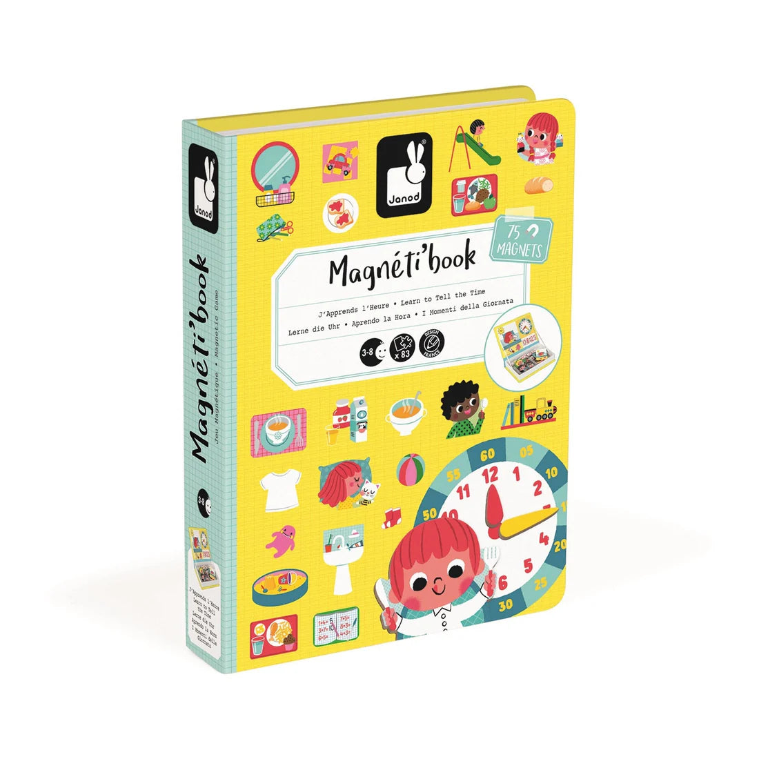 MAGNÉTI'BOOK - LEARN TO TELL TIME