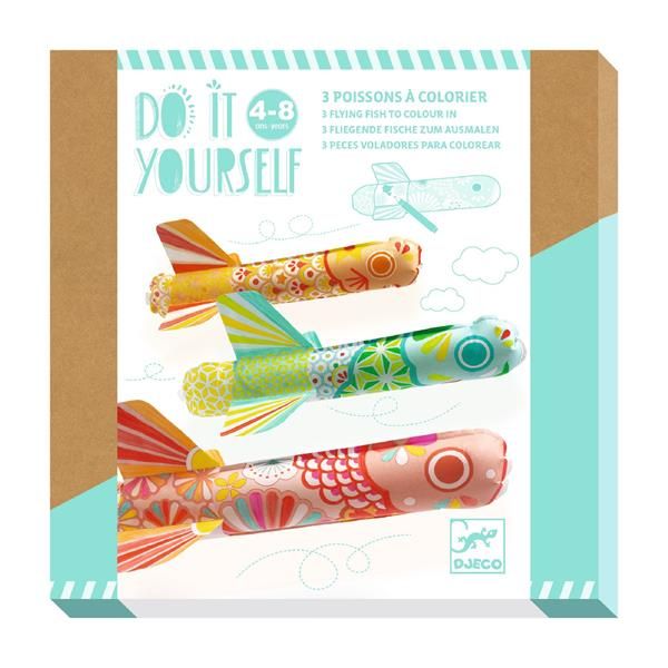 DIY / Color-in / Koinobori