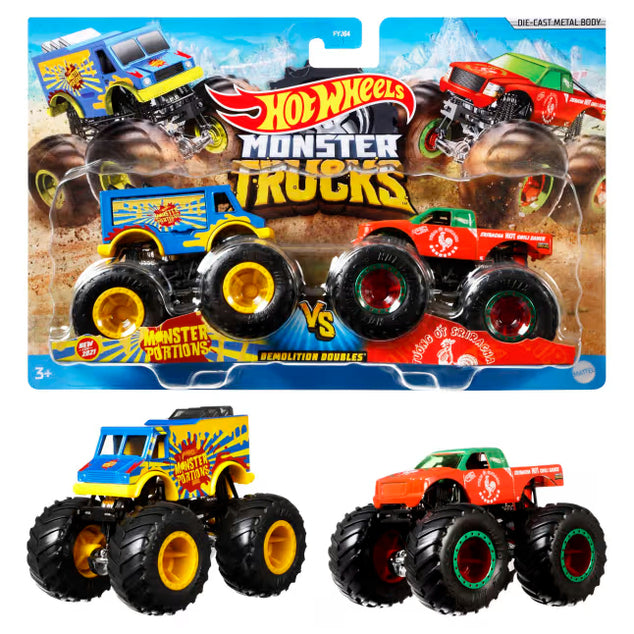 Hot Wheels - 1:64 Demolition Doubles 2-Pack