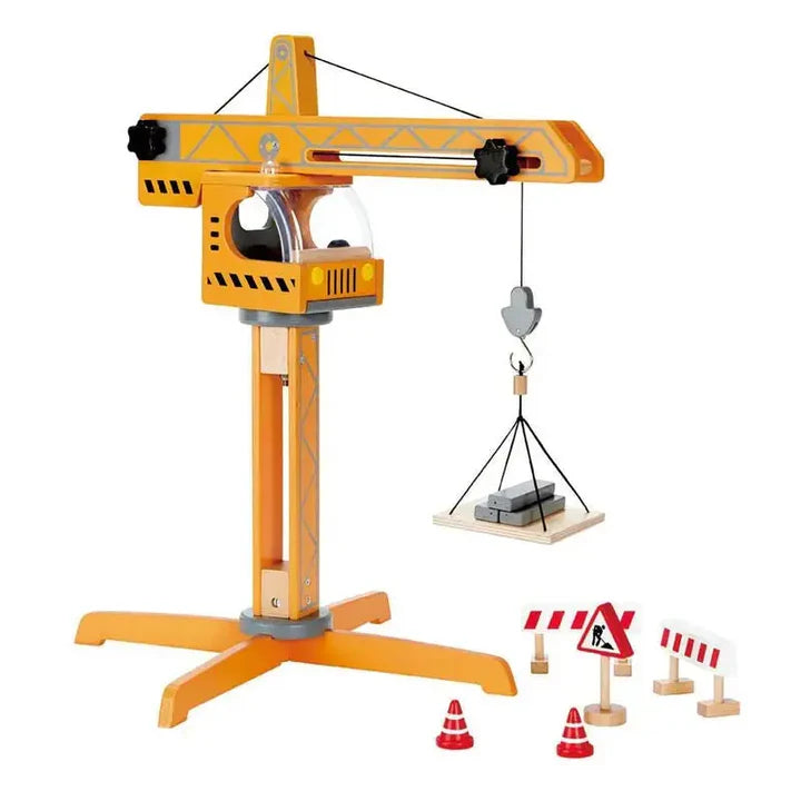 Hape Playscapes Crane Lift Playset