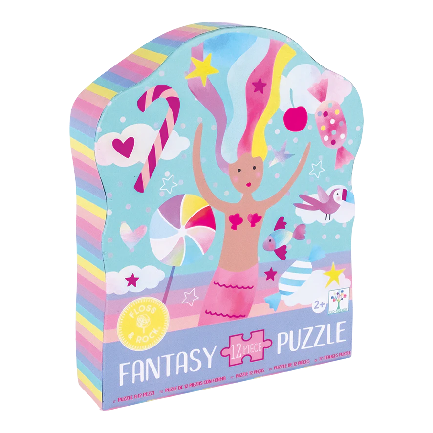 12 Piece Shaped Jigsaw in Shaped Box - Fantasy