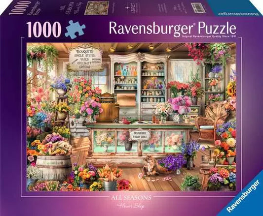 All Seasons Flower Shop - 1000 Pieces Puzzle