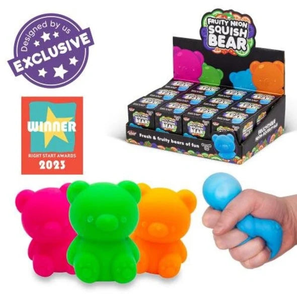 Scrunchems Fruity Neon Squish Bear
