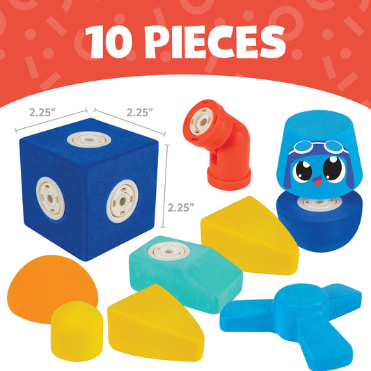 Blockaroo Magnetic Foam Blocks - Small - Plane