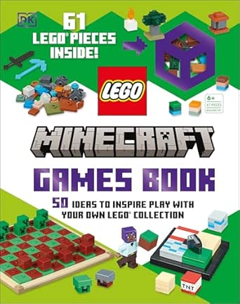 LEGO Minecraft Games Book: 50 Fun Ideas to Inspire Play with Your LEGO Collection!