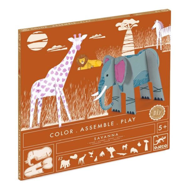 Color Assemble Play / Savanna