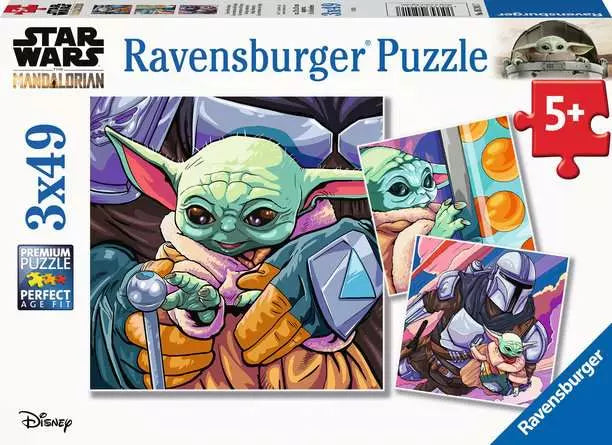 Ravensburger The Mandalorian: Grogu Moments - 3 x 49