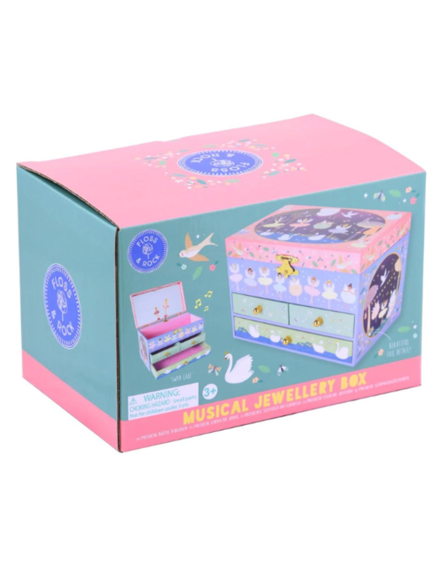 Floss & Rock - Enchanted 3 Drawer Jewelry Box