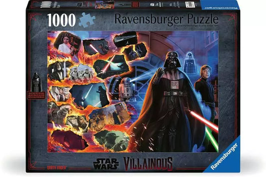 Ravensburger Star Wars Villainous: Darth Vader and Fig - 1000 pcs