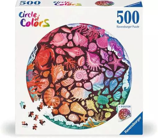 Ravensburger Circle of Colors - Seashells - 500 pcs