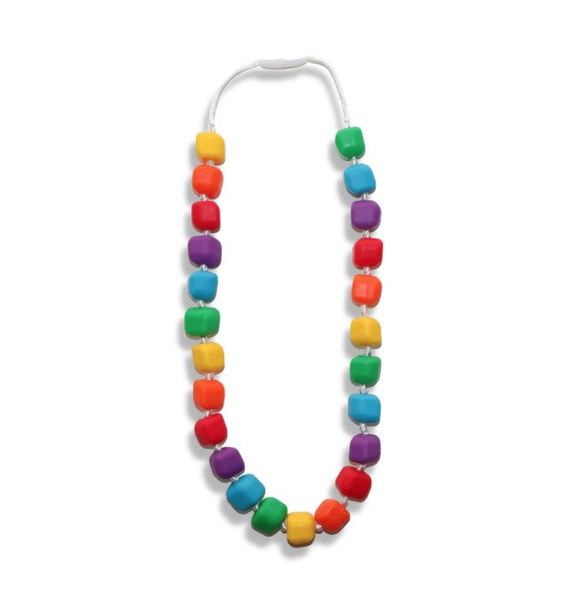 Jellystone PRINCESS AND PEA NECKLACE - Bright Rainbow