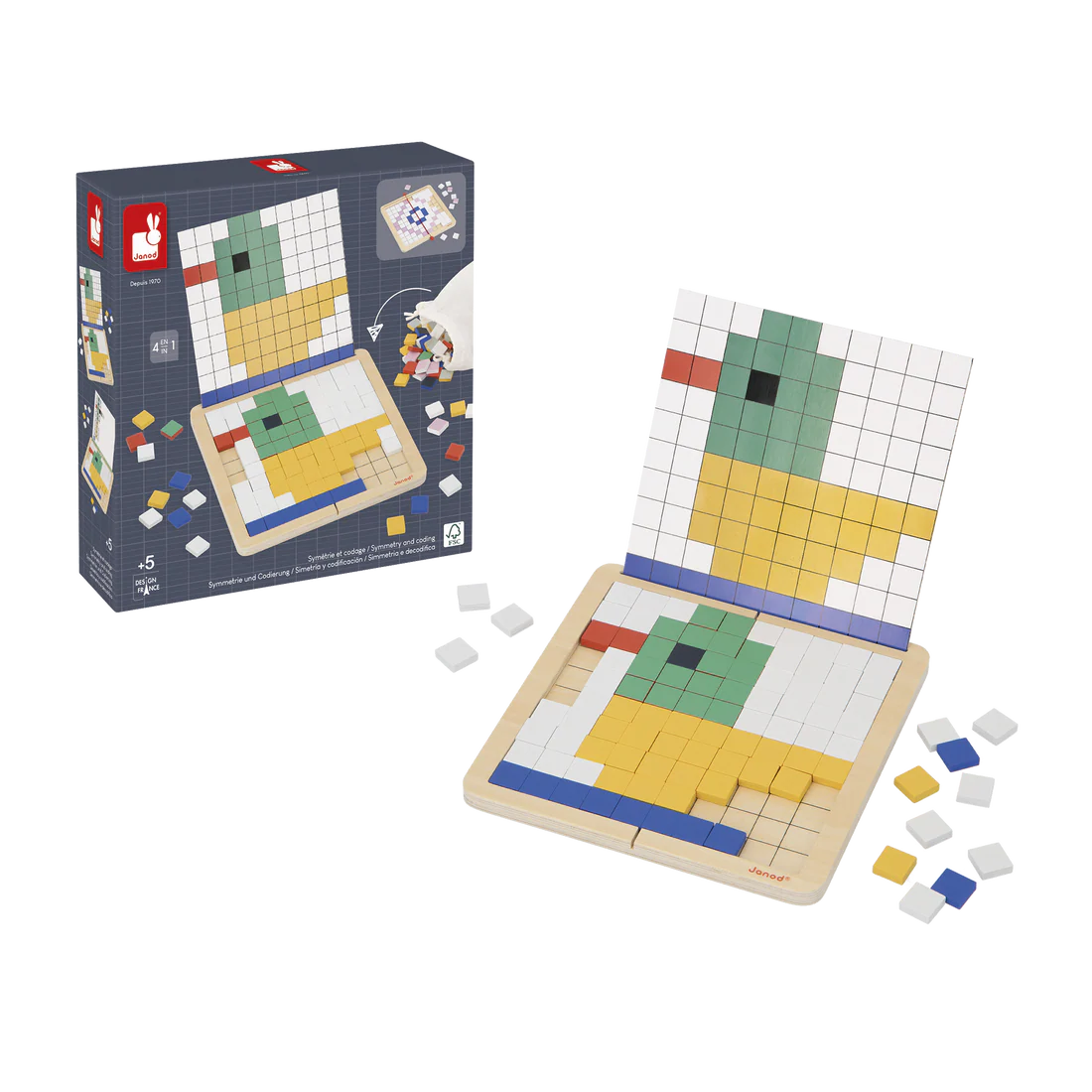 PEDAG: MOSAICS: SYMMETRY AND CODING