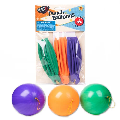 Neato! Punch Balloons (3 pack)