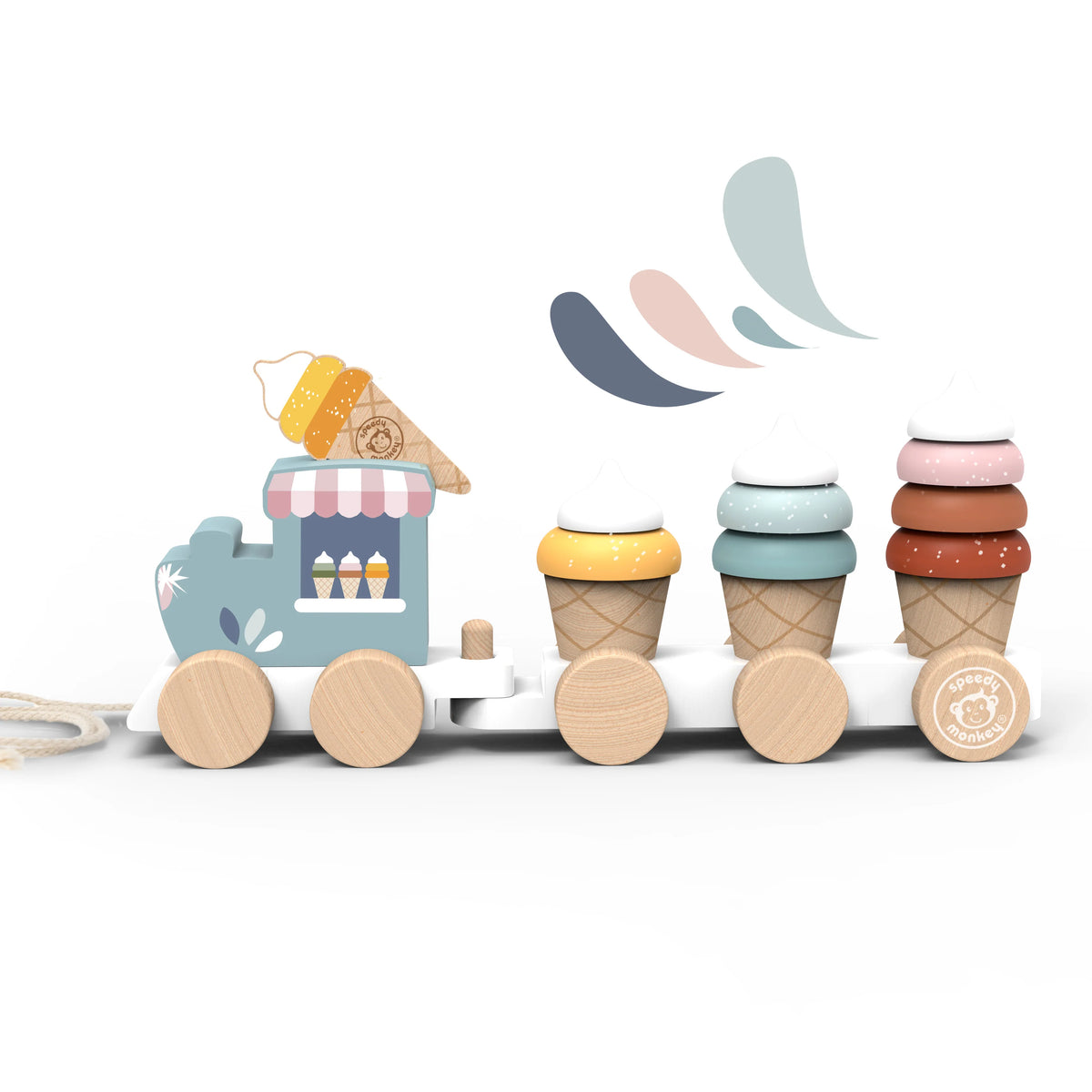 Speedy Monkey - Ice cream train