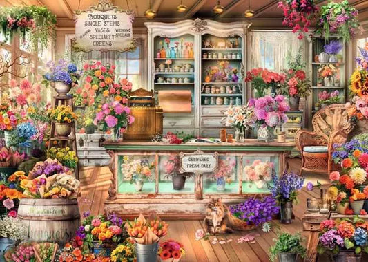 All Seasons Flower Shop - 1000 Pieces Puzzle