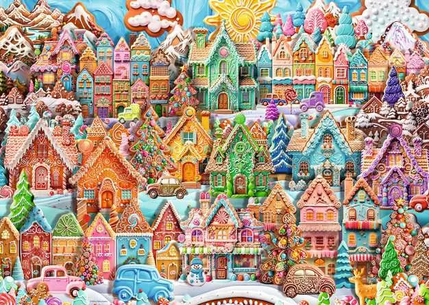 Ravensburger Christmas Cookie Village - 1000 pcs