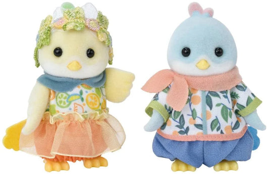 Calico Critters - Citrus Bird Family