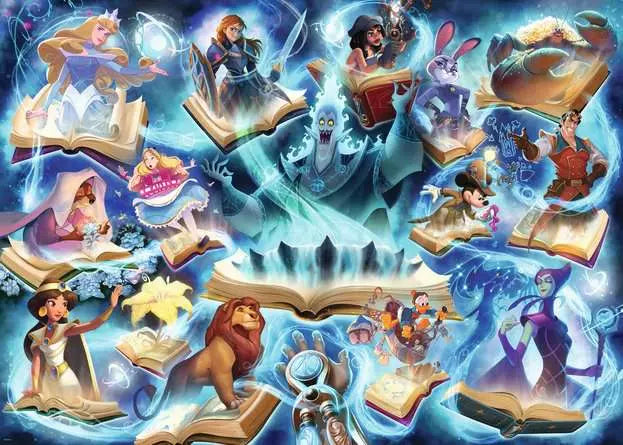 Disney Classics - Disney Lorcana TCG - Glimmers of the Realm: Sapphire - 1000 pcs