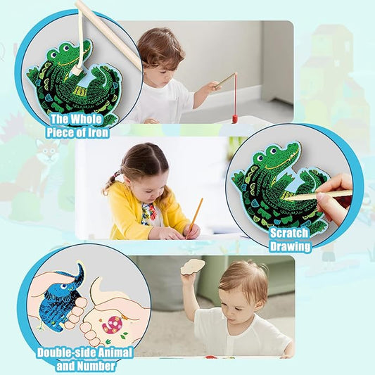 Scratch ''N'' Catch - Jungle Animals